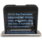 Parrot Teleprompter Kit: Film Like a Pro with Your Smartphone! Portable, Easy Setup & Bluetooth Remote Parrot Teleprompter Kit: Film Like a Pro with Your Smartphone! Portable, Easy Setup & Bluetooth Remote