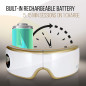 SereneLife Heated Eye Massager: Wireless Relaxation for Migraines, Stress & Better Sleep SereneLife Heated Eye Massager: Wireless Relaxation for Migraines, Stress & Better Sleep