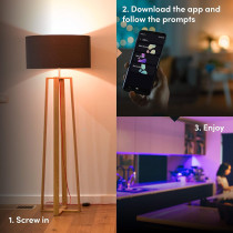 Energy saving white light bulb from LIFX Color 1100lm