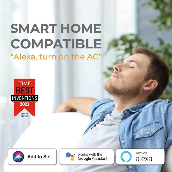 Sensibo Sky: Smart AC Controller - Save Energy & Maximize Comfort, Works with Alexa & Google
