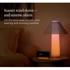Lampe Intelligente Loftie : Réveil Lumière, Couleurs Personnalisées,