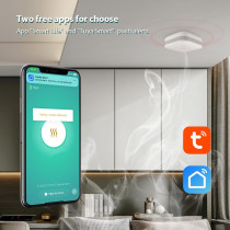 Spreadtron Smart Smoke Detector: 10-Year Sensor, Wi-Fi Alerts - Protect Your Home!