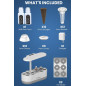 Inbloom Hydroponics Growing System: Indoor Herb Garden Kit with LED Light & Automatic Water Pump - Grow Fresh Herbs & Veggies! Inbloom Hydroponics Growing System: Indoor Herb Garden Kit with LED Light & Automatic Water Pump - Grow Fresh Herbs & Veggies!