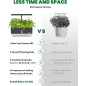RAINPOINT Hydroponics Growing System: 13-Pod Indoor Herb Garden with LED Grow Light & 5L Tank - Grow Fresh Herbs Year-Round! RAINPOINT Hydroponics Growing System: 13-Pod Indoor Herb Garden with LED Grow Light & 5L Tank - Grow Fresh Herbs Year-Round!