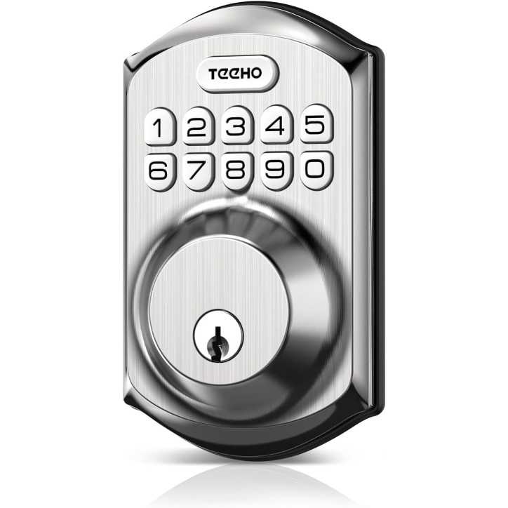 TEEHO Keyless Entry Door Lock: Secure Your Home with Smart Auto-Lock & Weatherproof Design TEEHO Keyless Entry Door Lock: Secure Your Home with Smart Auto-Lock & Weatherproof Design
