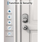 TEEHO Keyless Entry Door Lock: Secure Your Home with Smart Auto-Lock & Weatherproof Design TEEHO Keyless Entry Door Lock: Secure Your Home with Smart Auto-Lock & Weatherproof Design