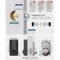 TEEHO Keyless Entry Door Lock: Secure Your Home with Smart Auto-Lock & Weatherproof Design TEEHO Keyless Entry Door Lock: Secure Your Home with Smart Auto-Lock & Weatherproof Design