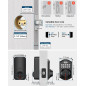 TEEHO Keyless Entry Door Lock: Secure Your Home with Smart Auto-Lock & Weatherproof Design TEEHO Keyless Entry Door Lock: Secure Your Home with Smart Auto-Lock & Weatherproof Design