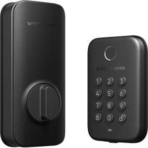 Wyze Lock Bolt: Fingerprint Smart Lock - Keyless Entry, Weatherproof, Easy Install & Remote Access