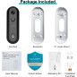 WUUK 2K Wireless Video Doorbell: No Subscription, Local Storage, & Alexa Ready! WUUK 2K Wireless Video Doorbell: No Subscription, Local Storage, & Alexa Ready!