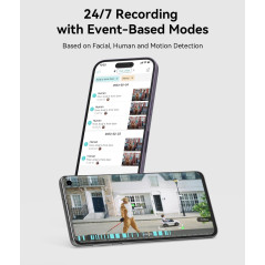 WUUK Wireless Doorbell Camera, 2K - Absolutely No Monthly Fee Video Doorbell w/Human & Motion Detection, 32GB Storage Homebase,