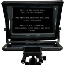 Glide Gear TMP 500 Teleprompter: Portable, Tablet & Camera Compatible for Pro Video