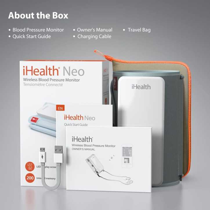 iHealth Neo Wireless Blood Pressure Monitor: Bluetooth, Ultra-Thin & Easy Data Sharing