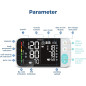 Checkme Bluetooth Blood Pressure Monitor: Dual Display, Voice Guide, XL Cuff - Track Your Health Easily! Checkme Bluetooth Blood Pressure Monitor: Dual Display, Voice Guide, XL Cuff - Track Your Health Easily!