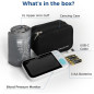 Checkme Bluetooth Blood Pressure Monitor: Dual Display, Voice Guide, XL Cuff - Track Your Health Easily! Checkme Bluetooth Blood Pressure Monitor: Dual Display, Voice Guide, XL Cuff - Track Your Health Easily!