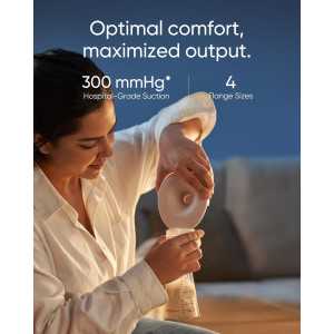 eufy S1 Pro Wearable Breast Pump: Hands-Free, HeatFlow, & App Control - Ultimate Comfort!