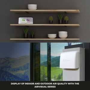 IQAir AirVisual Pro: Smart Air Quality Monitor - Real-Time Data & IFTTT
