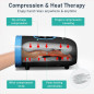 QUINEAR Hand Massager: Cordless Heat & Compression for Arthritis & Carpal Tunnel Relief