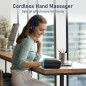 QUINEAR Hand Massager: Cordless Heat & Compression for Arthritis & Carpal Tunnel Relief