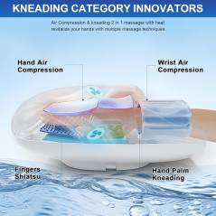 Ehightop Cordless Hand Massager – Relief for Arthritis & Carpal Tunnel