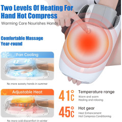 Ehightop Cordless Hand Massager – Relief for Arthritis & Carpal Tunnel