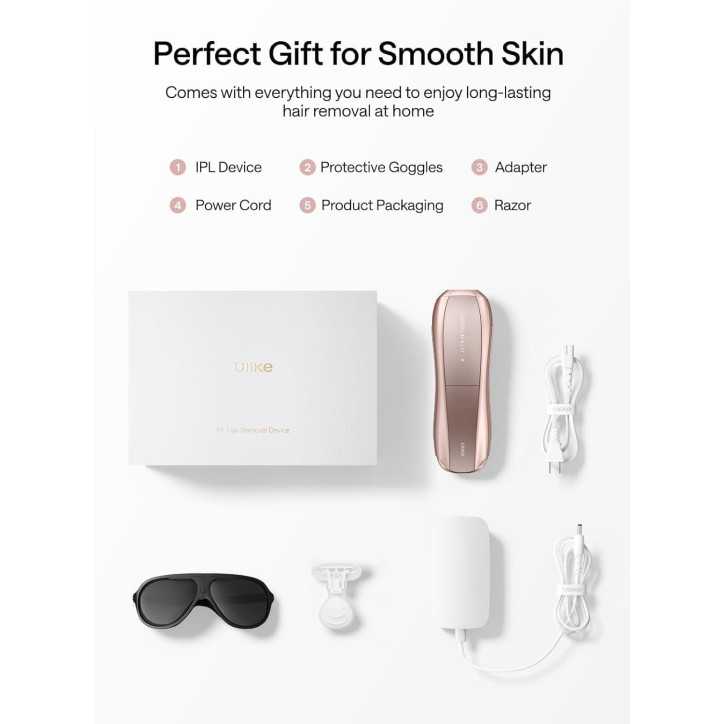 Ulike Air 10 IPL Hair Removal: Ice-Cooling, Dual Lights, Lasting Smoothness Ulike Air 10 IPL Hair Removal: Ice-Cooling, Dual Lights, Lasting Smoothness
