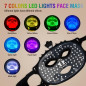 ANGAUSS LED Face Mask: 7 Color Light Therapy for Anti-Aging & Radiant Skin - Comfortable, Portable, & Rechargeable! ANGAUSS LED Face Mask: 7 Color Light Therapy for Anti-Aging & Radiant Skin - Comfortable, Portable, & Rechargeable!