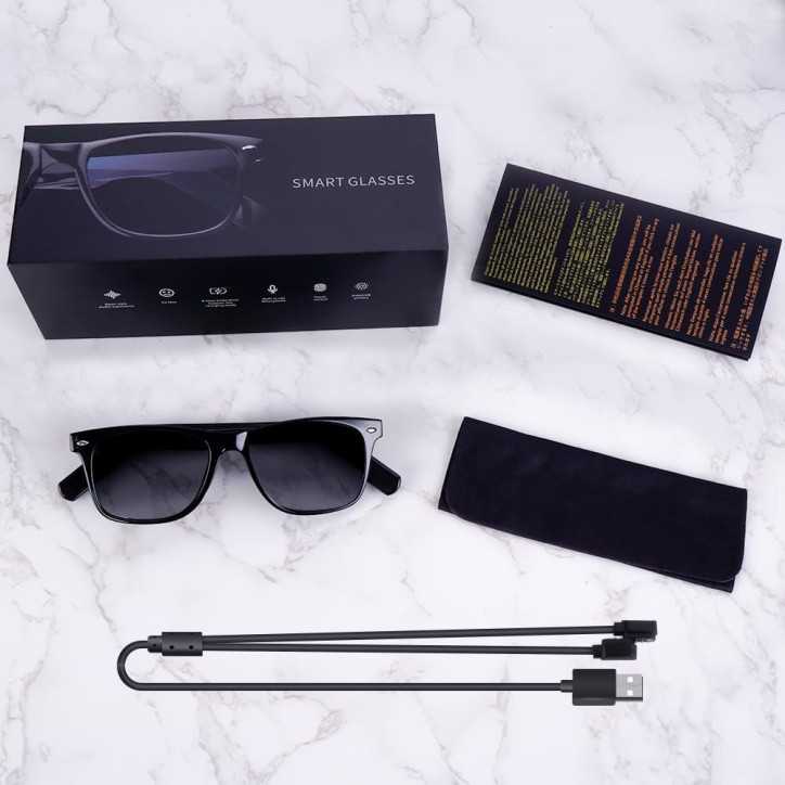 ReyDix Smart Audio Sunglasses: Open-Ear Bluetooth, Hands-Free Music & Calls - Perfect for Small Faces! ReyDix Smart Audio Sunglasses: Open-Ear Bluetooth, Hands-Free Music & Calls - Perfect for Small Faces!