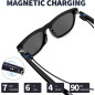 ReyDix Smart Audio Sunglasses: Open-Ear Bluetooth, Hands-Free Music & Calls - Perfect for Small Faces! ReyDix Smart Audio Sunglasses: Open-Ear Bluetooth, Hands-Free Music & Calls - Perfect for Small Faces!
