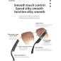 Smart Sunglasses: Polarized, Bluetooth 5.4, Open-Ear Audio & Voice Assistant - UV Protection for Active Lifestyles