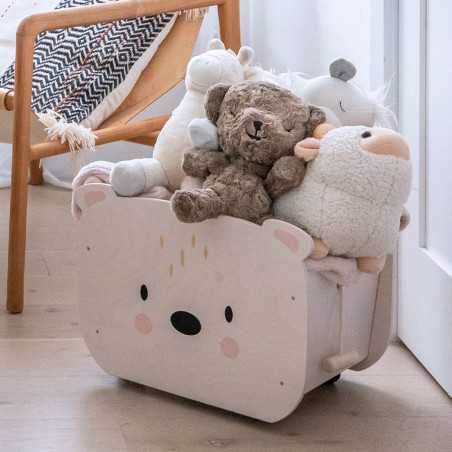 SNOObear: Cry-Activated Baby Soother with White Noise & Travel Strap - Dr. Karp Design