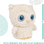 GUND Sleepy Eyes Owl: Soothing Plush with Lights & Sounds for Babys Sweet Dreams
