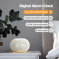 Reacher Sleep Sound Machine Alarm Clock: Auto-Dimming, White Noise, USB Charge, Night Light Reacher Sleep Sound Machine Alarm Clock: Auto-Dimming, White Noise, USB Charge, Night Light