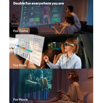 AR Smart Glasses – Eye Comfort, Privacy Protection, Optional Frames
