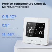 EagerMinds Smart Thermostat: Voice & Remote Control, Save Energy!
