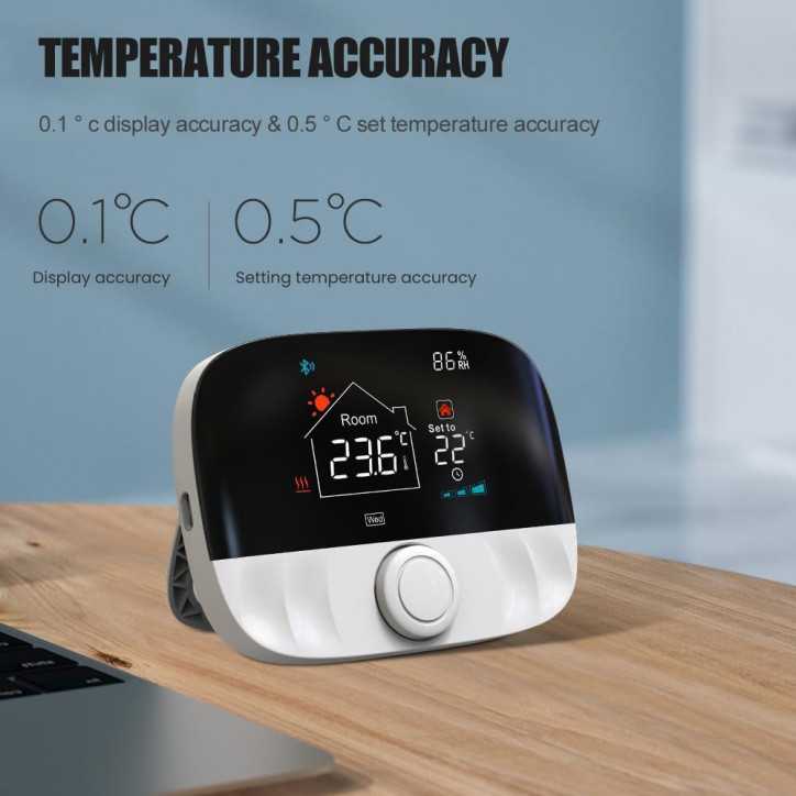 Tuya Smart WiFi Thermostat: Save Energy & Control from Anywhere with Alexa & Google