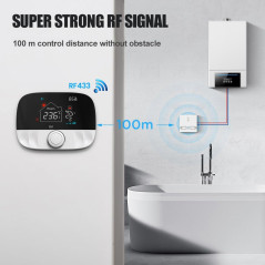 Tuya Smart WiFi Thermostat: Save Energy & Control from Anywhere with Alexa & Google