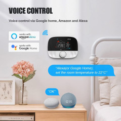 Tuya Wireless WiFi Thermostat  Smart Control and Energy-Saving