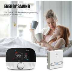 Tuya Wireless WiFi Thermostat  Smart Control and Energy-Saving