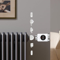 Smart WiFi Thermostat with Voice Control, Programmable, Energy Saving