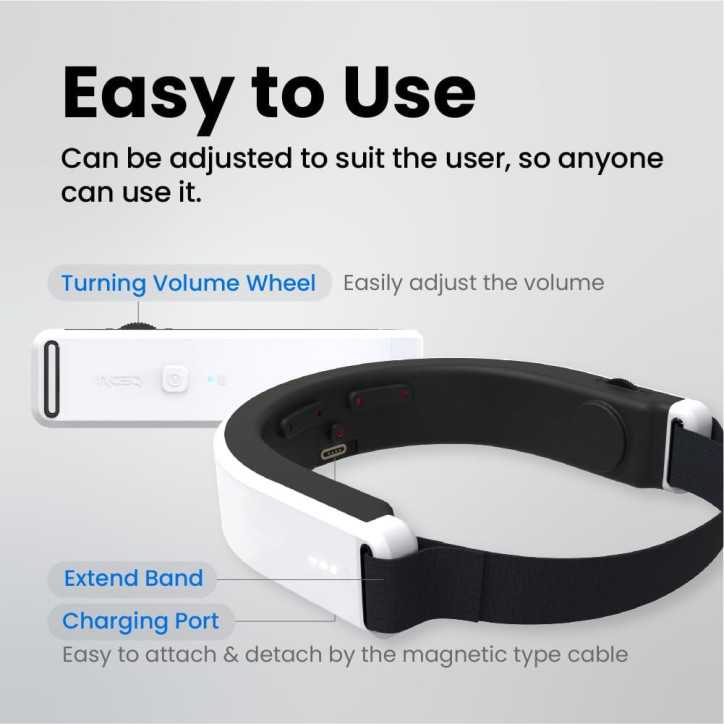 Brain Spa Insomnia Relief Headset: Gamma Wave, Near-Infrared & Bone Conduction for Deep Sleep