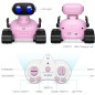 Robot Fille ALLCELE : Jouet RC Rose avec LED, Musique & Télécommande - Cadeau Idéal! Robot Fille ALLCELE : Jouet RC Rose avec LED, Musique & Télécommande - Cadeau Idéal!