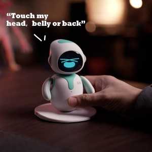Eilik Interactive Robot Pets: Blue & Pink - Emotions, Games, Perfect Gift!