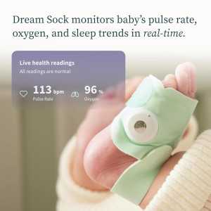 Owlet Dream Duo: FDA-Cleared Smart Baby Monitor - Track Pulse & Oxygen, HD Video, & Sleep Trends for Ultimate Peace of Mind