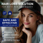 Laser Hair Growth Cap: Red Light Therapy for Thicker, Fuller Hair. Easy & Portable!