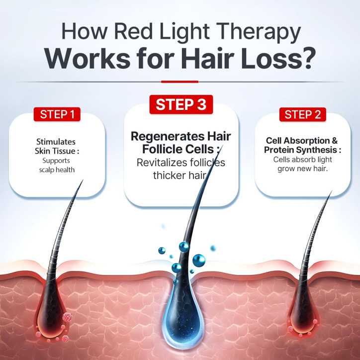 Laser Hair Growth Cap: FDA-Cleared Red Light Therapy for Thicker Hair Laser Hair Growth Cap: FDA-Cleared Red Light Therapy for Thicker Hair