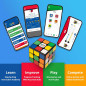 GoCube: The App-Enabled Smart Rubiks Cube - Learn, Play, and Compete!