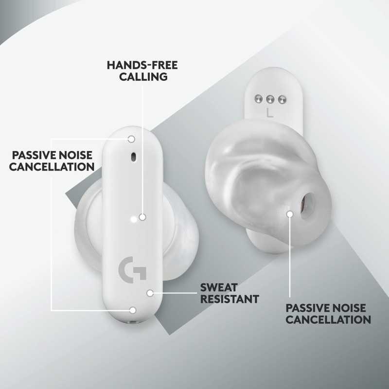 Logitech G FITS Wireless Gaming Earbuds with Lightspeed