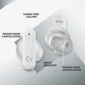 Logitech G FITS Wireless Gaming Earbuds with Lightspeed