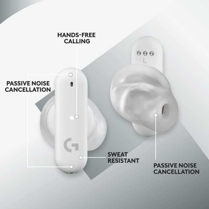 Logitech G FITS: Custom-Fit Wireless Gaming Earbuds with Lightspeed - Immersive Audio